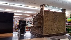 Antique cash register