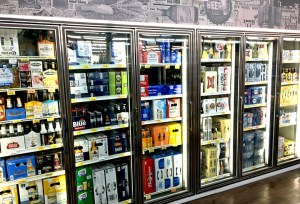Beer Case at Sunes IGA Market